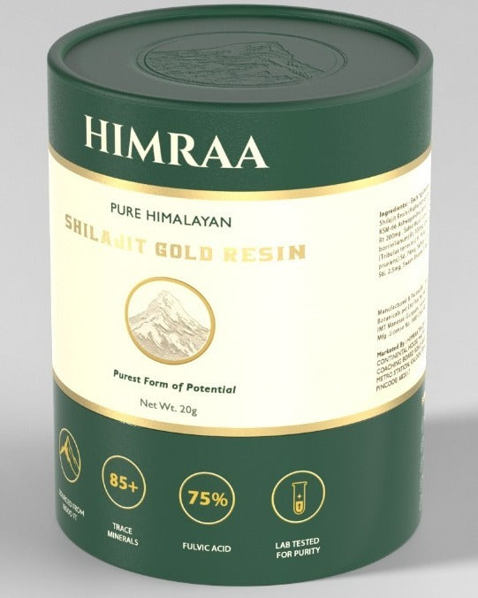 Himraa Gold-Grade Himalayan Shilajit Resin