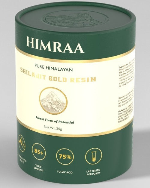 Himraa Gold-Grade Himalayan Shilajit Resin
